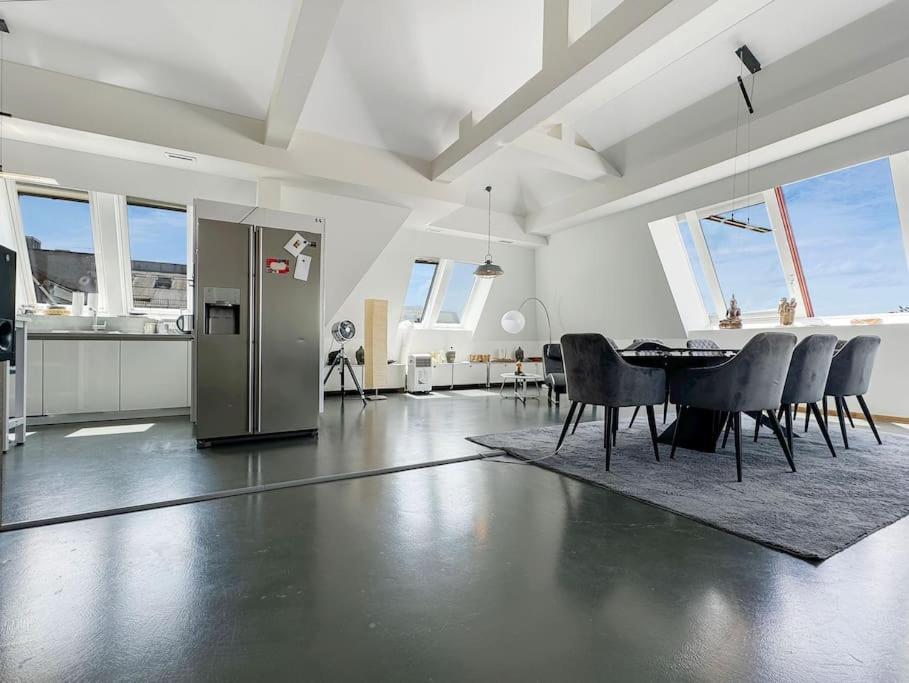 6 Zimmer Maisonette-Penthouse Pool Dachterrasse Luxus Múnich Exterior foto